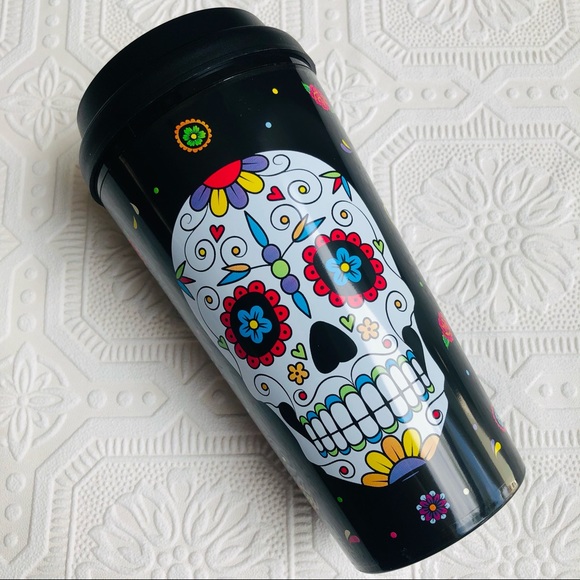 Dia De Los Muertos Coffee Tumbler - Picture 7 of 7